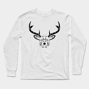 Tribal deer Long Sleeve T-Shirt